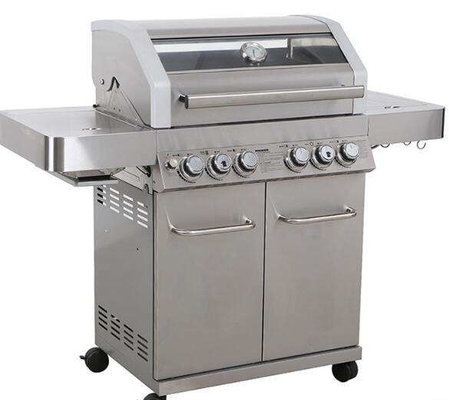 SUS430 AGA রান্নাঘর Bbq গ্রিল ফ্যামিলি পার্টি কমার্শিয়াল স্টিম গ্রিল