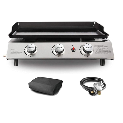 ক্যাম্পিং এর জন্য স্বাস্থ্যকর CT 201 CSA Teppanyaki BBQ গ্রিল বৈদ্যুতিক গ্রিডল Bbq