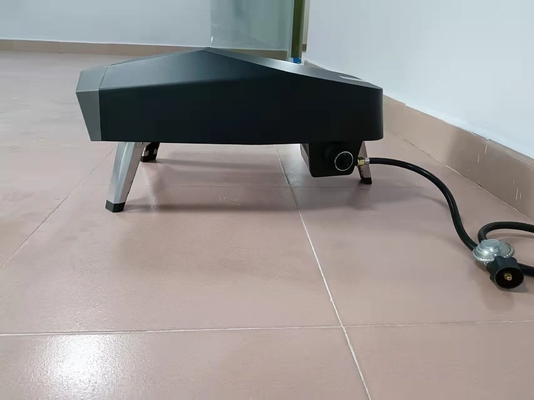 400mm গ্যাস চালিত পিজ্জা ওভেন আউটডোর পোর্টেবল রেড CSA মিনি পিজ্জা ওভেন গ্যাস