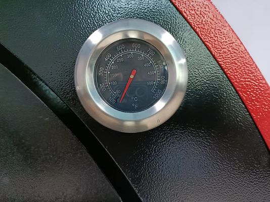 410C CSA স্টিল উড ফায়ারড ওভেন বহিরঙ্গন কাঠের চুলা সঙ্গে পিজা ওভেন